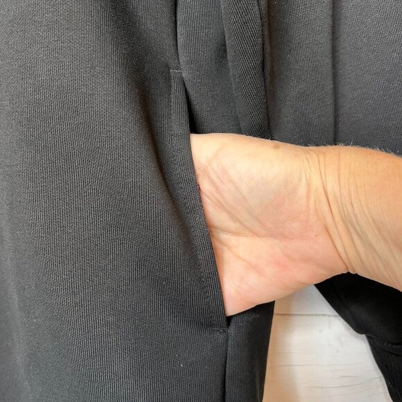 Pact Dress Womens Size Small Black Courtside Sweatshirt Organic Cotton Pockets - Picture 6 of 16